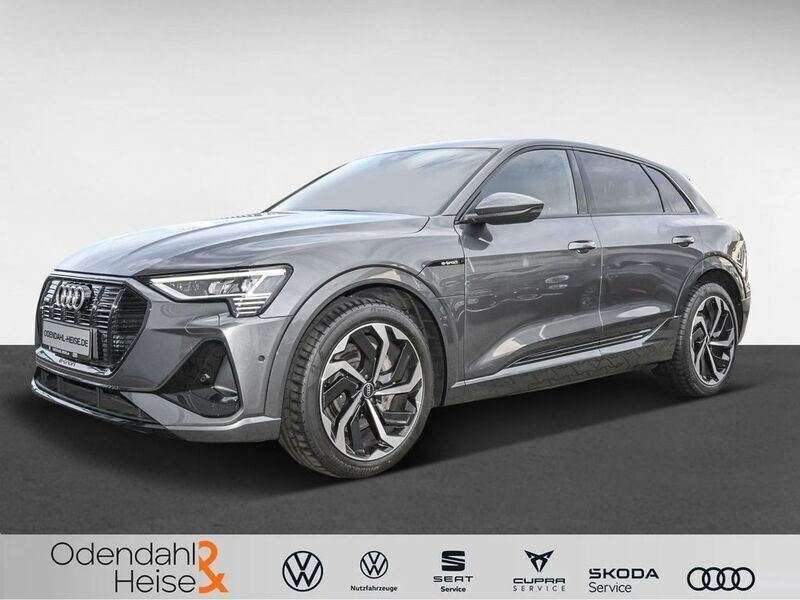 Daytonagrau perleffekt (metallic) Gebraucht 2021 Audi e-tron S-Line SUV | 29.250 € (Superpreis) - Bild 1/4
