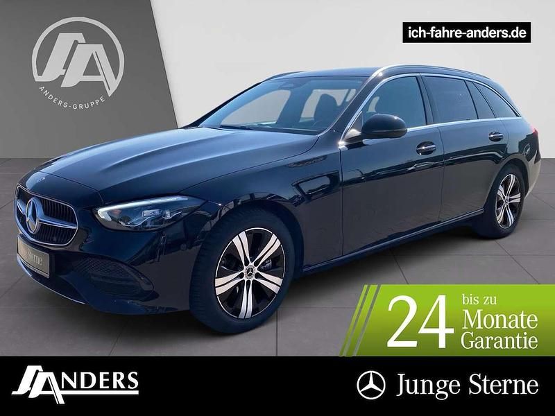 Schwarz Gebraucht 2023 Mercedes C200 Avantgarde Kombi | 29.554 € (Guter Preis) - Bild 1/2