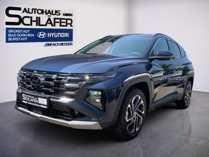 Sailing blue / mic Neu 2025 Hyundai Tucson Prime SUV | 44.980 € (Fairer Preis) - Bild 1/4