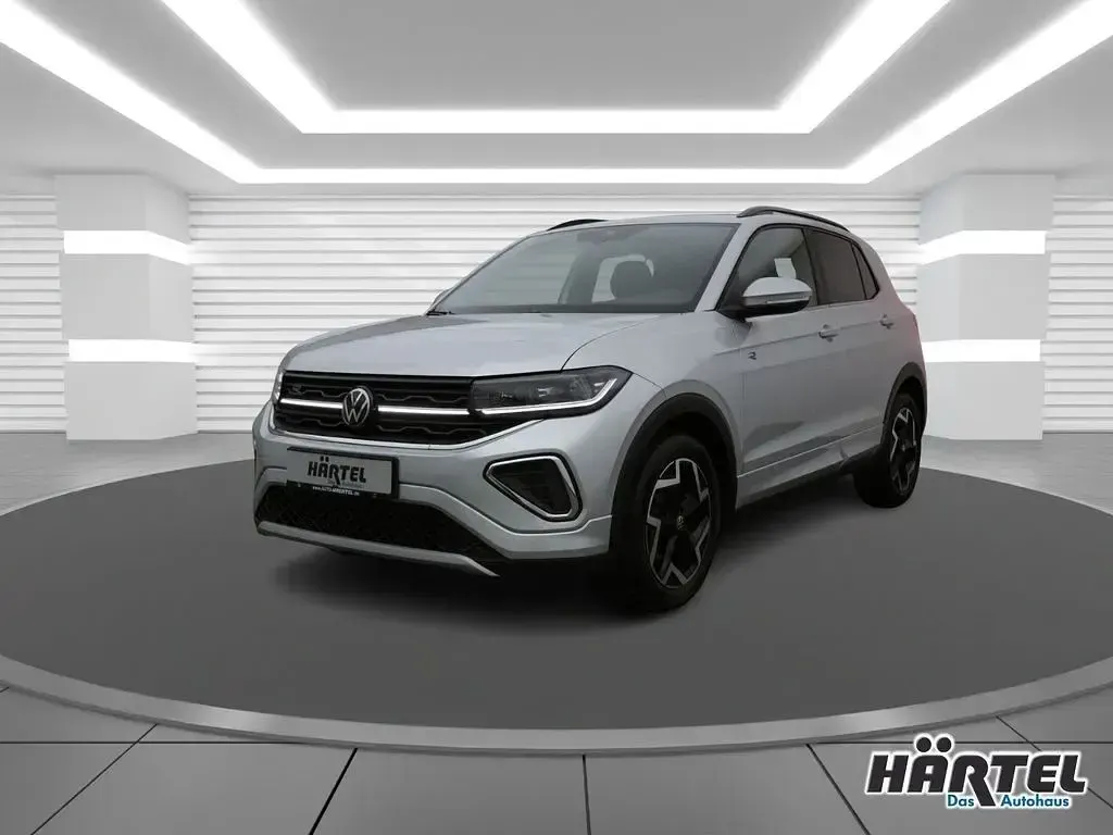 Gebraucht VW T-Cross R-line 150 PS (110 kW) 2025 Reflexsilber (silver), metallic SUV
