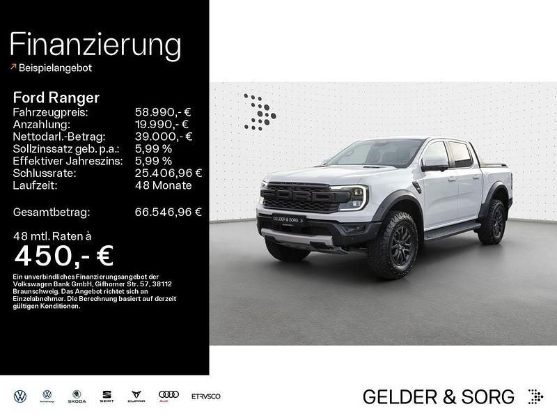 Weiß Gebraucht 2024 Ford Ranger Raptor Abholung | 56.990 € (Guter Preis) - Bild 1/4
