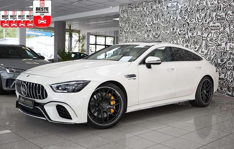 Designo diamantweiß bright Gebraucht 2020 Mercedes AMG GT S AMG Coupé | 106.790 € - Bild 1/3