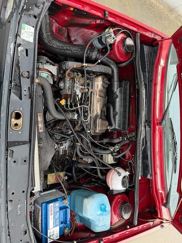 Gebraucht VW Golf II 54 PS (39 kW) 1989 Rot Kleinwagen