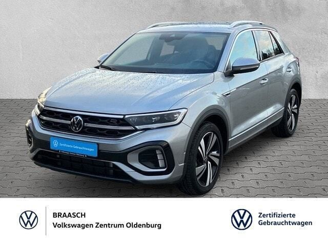 Grau Gebraucht 2024 VW T-Roc R-line SUV | 28.477 € (Superpreis) - Bild 1/3