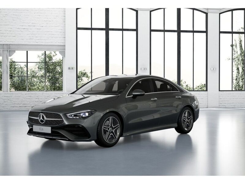 Grau Gebraucht 2024 Mercedes CLA200 AMG Coupé | 33.890 € (Guter Preis) - Bild 1/4