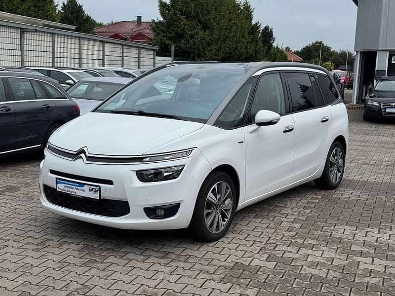 Weiß Gebraucht 2014 Citroën Grand C4 Picasso Exclusive Van / Kleinbus | 10.990 € (Fairer Preis) - Bild 1/4