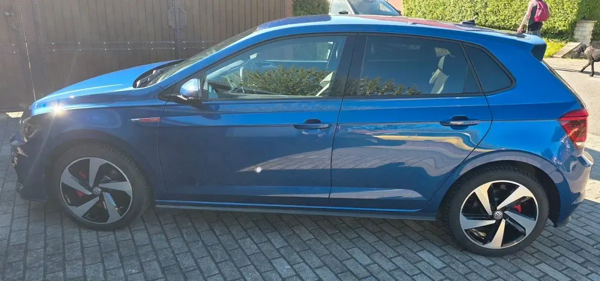 Usata VW Polo GTI 200 CV (147 kW) 2018 Blu Utilitaria