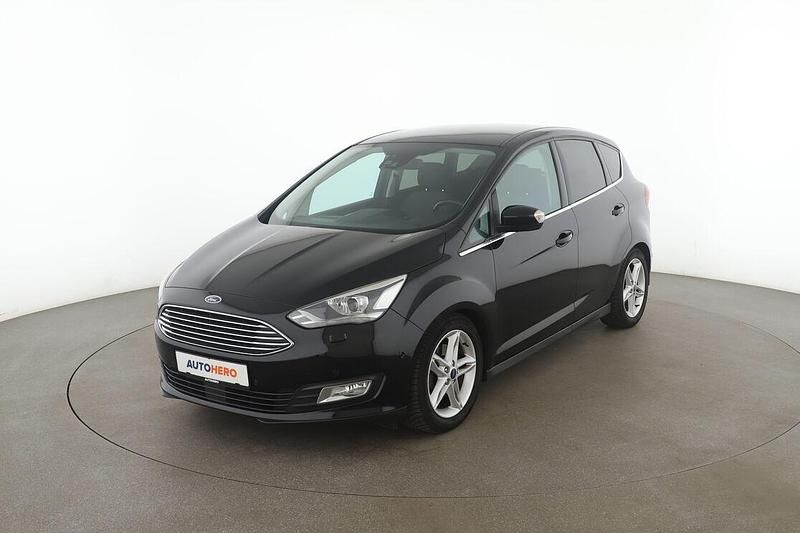 Schwarz Gebraucht 2017 Ford C-MAX Titanium Van / Kleinbus | 14.540 € (Etwas zu teuer) - Bild 1/3