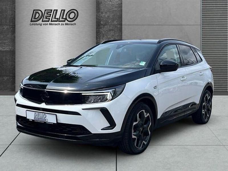 Jade weiss/arktis weiss Gebraucht 2023 Opel Grandland X GS Line SUV | 23.890 € (Fairer Preis) - Bild 1/4