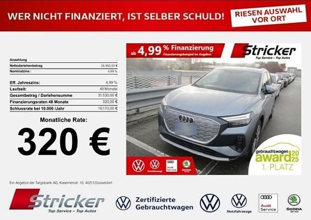 Gebraucht Audi Q4 e-tron Advanced 150 kW (204 PS) 2022 SUV