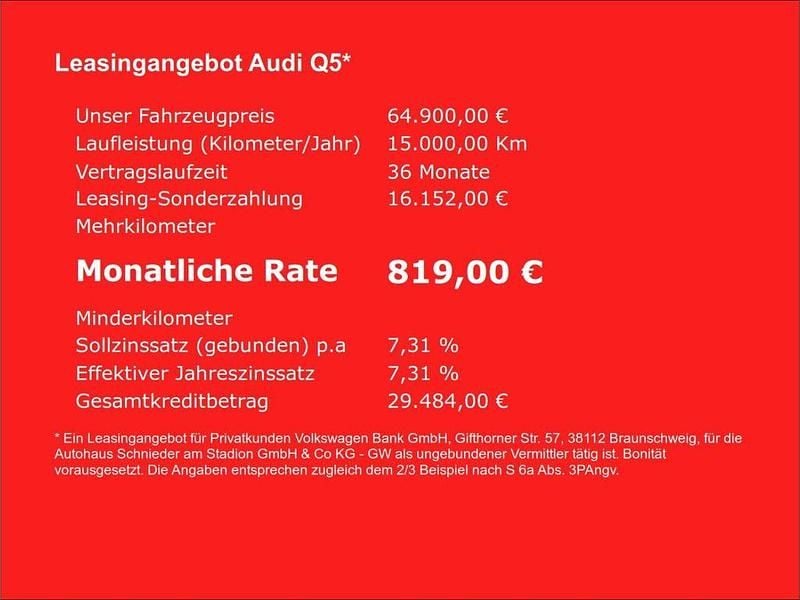 Gebraucht Audi Q5 Sport 204 PS (150 kW) 2026 Grau SUV