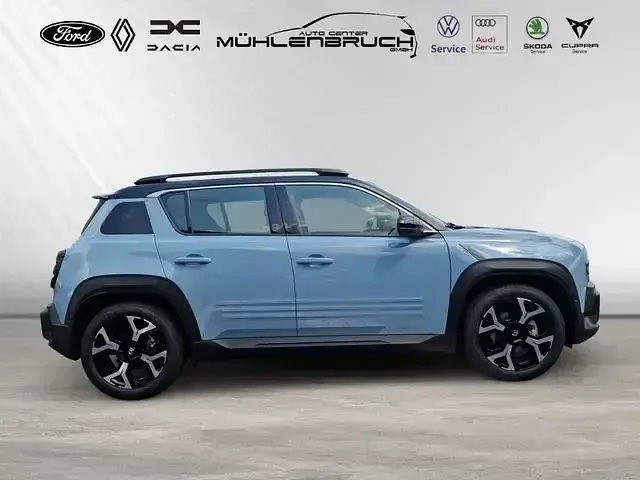 Gebraucht Renault 4 E-Tech Komfort 110 kW (150 PS) 2025 Kumulusblau, schwarzes dach SUV