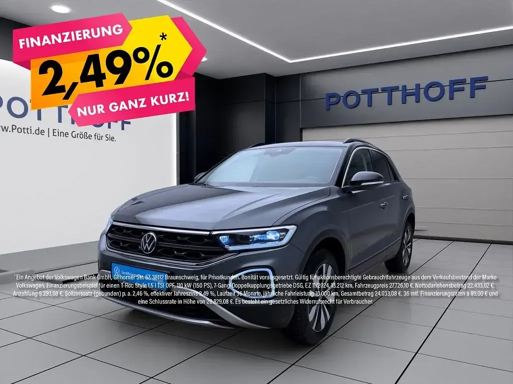 Second-hand VW T-Roc Goal 150 CP (110 kW) 2025 SUV
