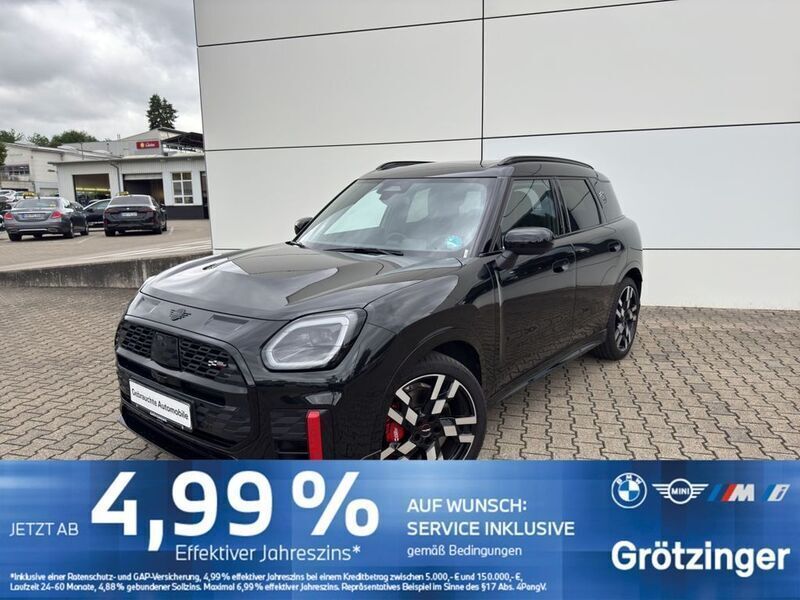 Midnight black metallic Gebraucht 2024 Mini John Cooper Works Countryman SUV | 44.996 € (Guter Preis) - Bild 1/4