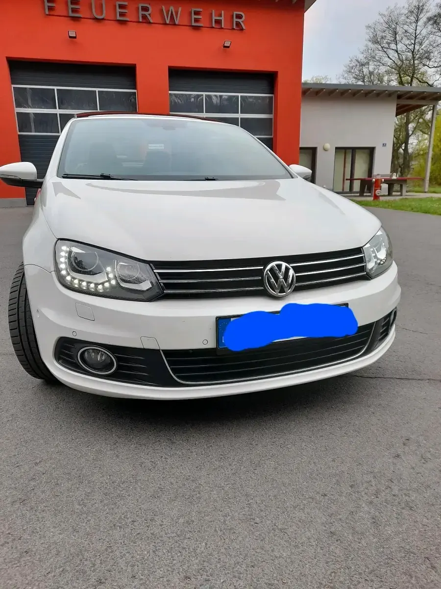 Gebraucht VW Eos 160 PS (117 kW) 2011 Weiß Cabrio