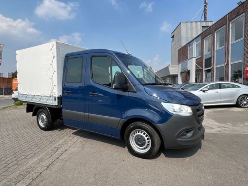 Stahlblau Gebraucht 2021 Mercedes Sprinter Van | 33.999 € (Guter Preis) - Bild 1/4