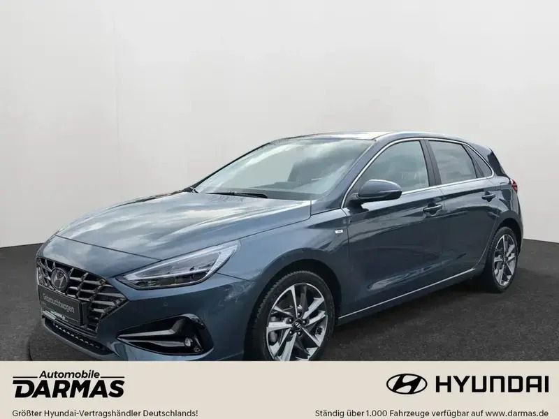 Blau Gebraucht 2024 Hyundai i30 N Line Limousine | 23.490 € (Fairer Preis) - Bild 1/1