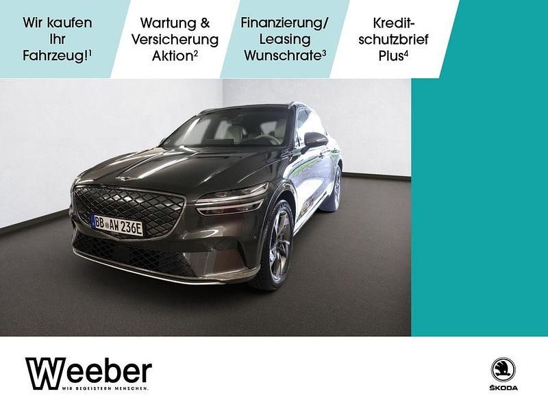 Grau Gebraucht 2024 Genesis GV70 Sport SUV | 57.390 € (Teuer) - Bild 1/4