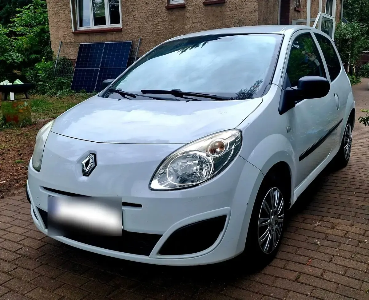 Gebraucht Renault Twingo Authentique 58 PS (42 kW) 2010 Weiß Kleinwagen