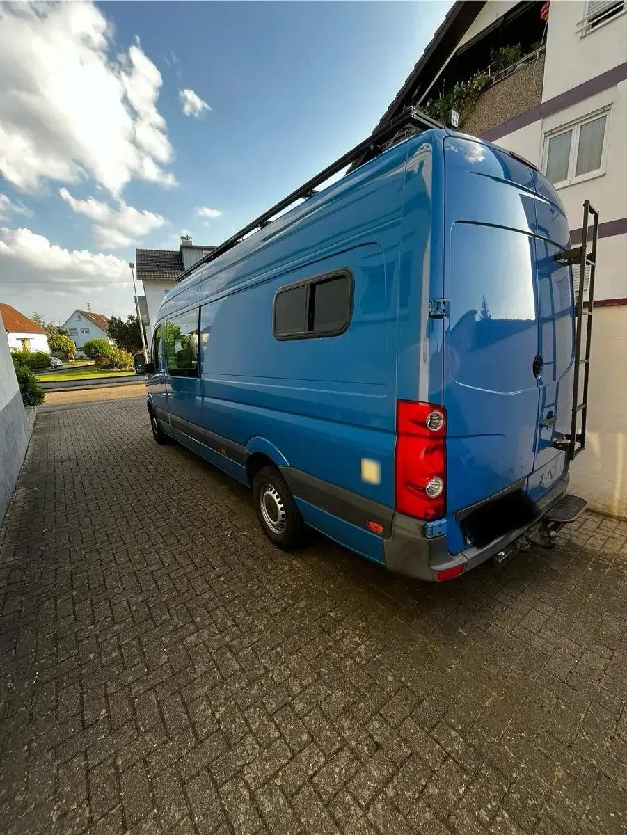 Gebraucht VW Crafter 150 PS (110 kW) 2008 Blau Van