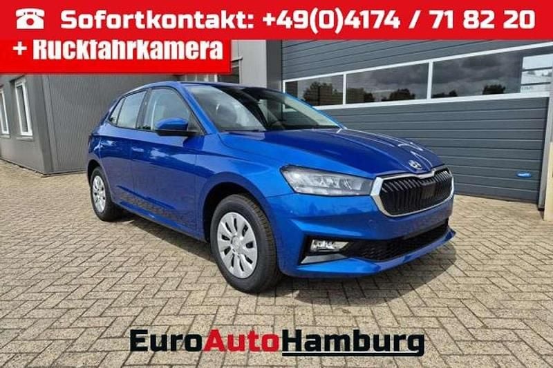 Raceblau metallic Neu 2025 Skoda Fabia Selection Kleinwagen | 21.590 € (Guter Preis) - Bild 1/4