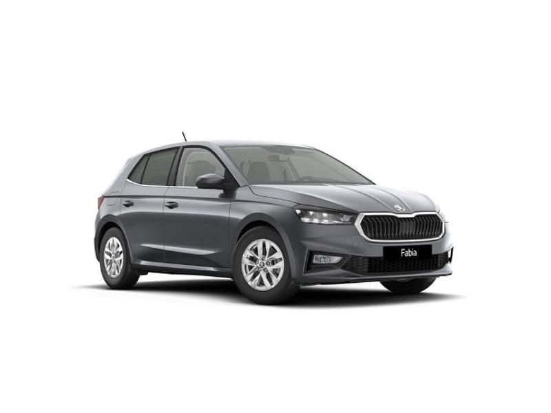 Neu Skoda Fabia Selection 116 PS (85 kW) 2025 Graphite grau metallic Kleinwagen