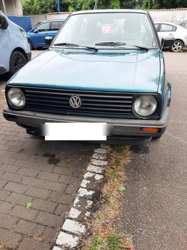 Grün Gebraucht 1991 VW Golf II Limousine | 2.000 € - Bild 1/4