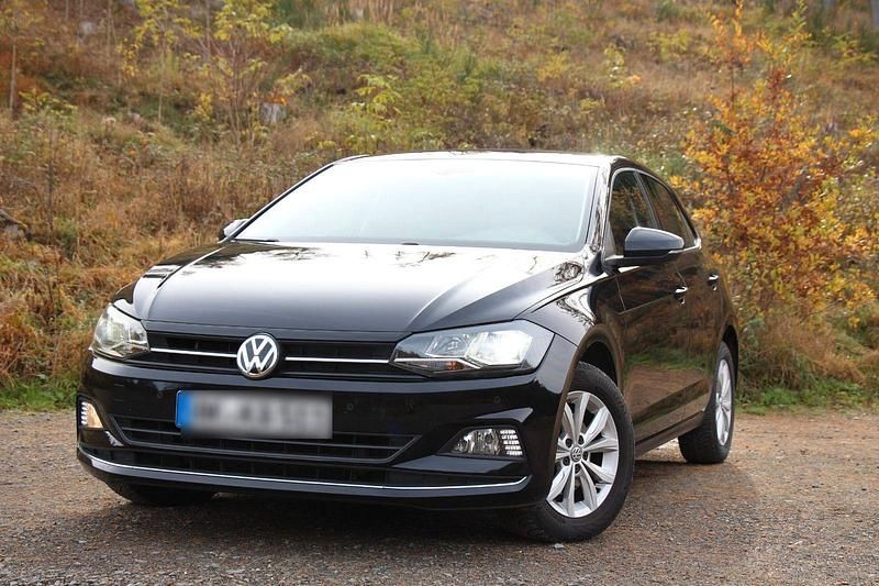Gebraucht VW Polo Comfortline 95 PS (69 kW) 2019 Schwarz Limousine