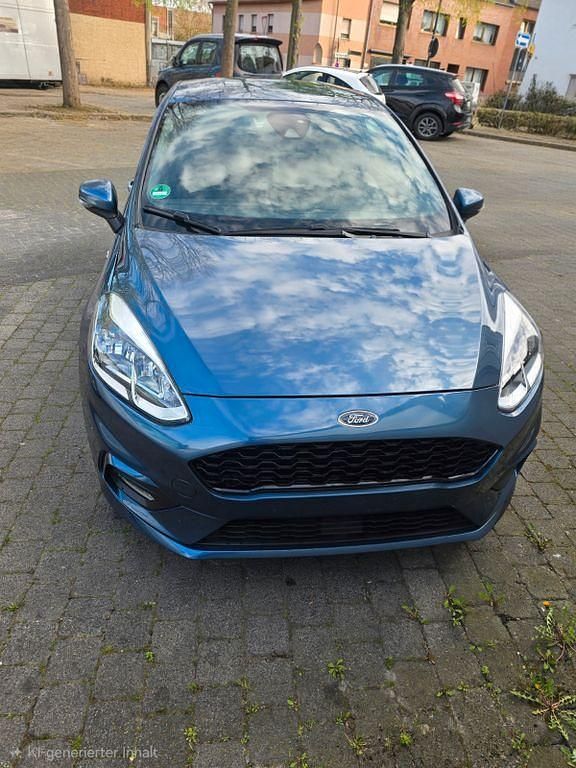 Gebraucht Ford Fiesta ST-Line 101 PS (74 kW) 2019 Blau Kleinwagen