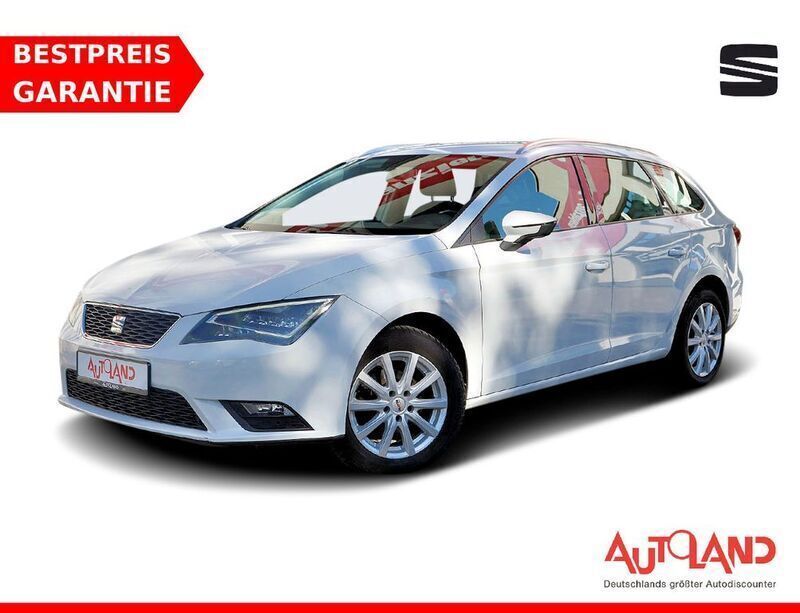 Weiß Gebraucht 2016 Seat Leon ST Kombi | 14.990 € (Teuer) - Bild 1/4
