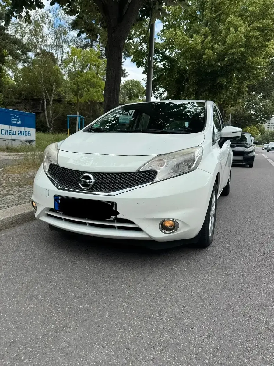 Gebraucht Nissan Note 360º 80 PS (58 kW) 2014 Weiß Kleinwagen
