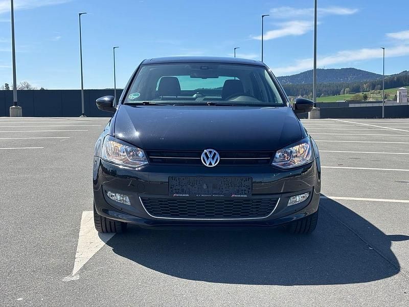 Gebraucht VW Polo Match 69 PS (50 kW) 2012 Schwarz Kleinwagen