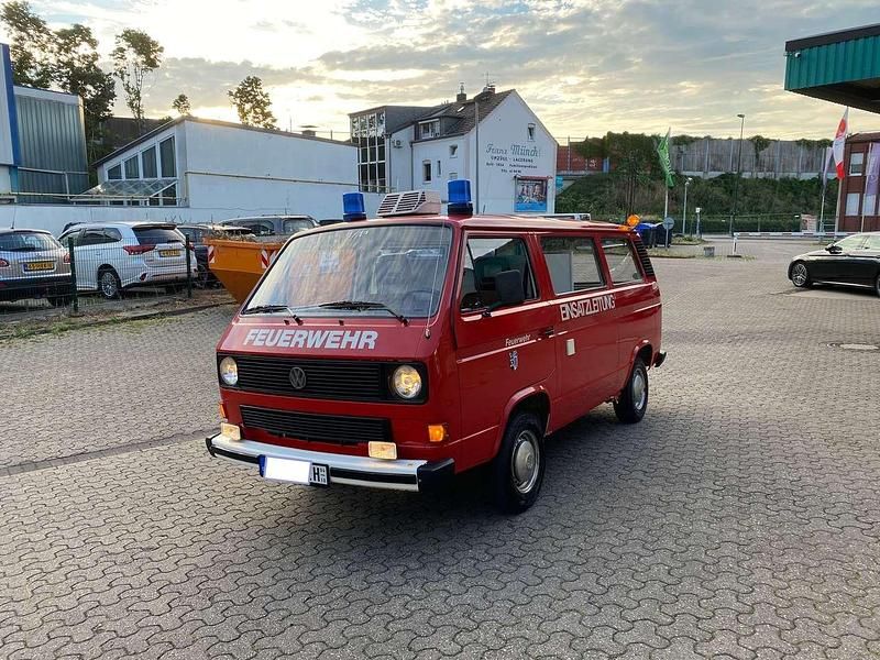 Rot Gebraucht 1988 VW T3 Van | 14.950 € - Bild 1/4