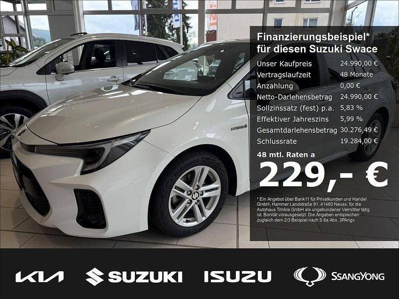 Platinum white pearl Gebraucht 2024 Suzuki Swace Comfort+ Kombi | 24.990 € (Superpreis) - Bild 1/4