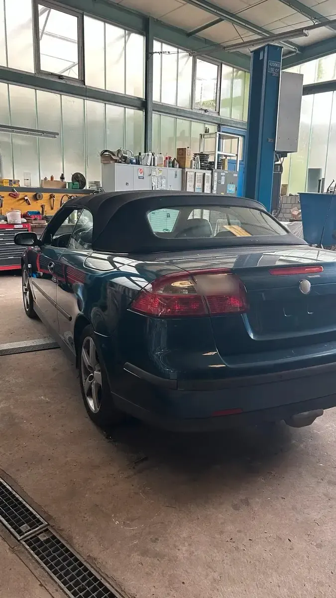Gebraucht Saab 9-3 Cabriolet 150 PS (110 kW) 2007 Blau Cabrio