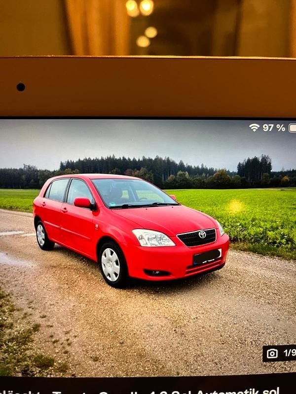 Rot Gebraucht 2002 Toyota Corolla Sol Kombi | 3.500 € (Superpreis) - Bild 1/4