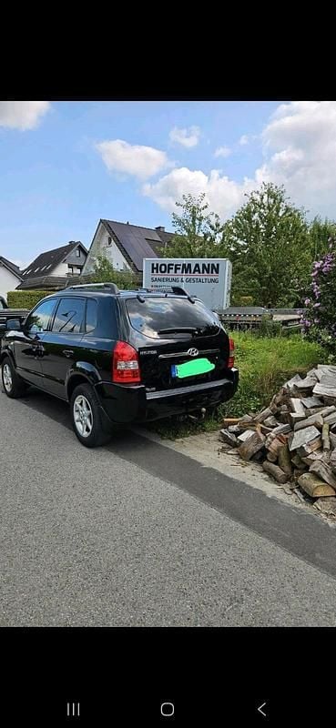 Gebraucht Hyundai Tucson 141 PS (103 kW) 2007 Schwarz SUV