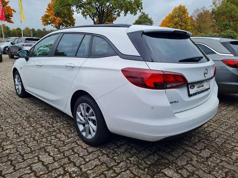 Gebraucht Opel Astra Edition 122 PS (89 kW) 2021 Weiß Kombi