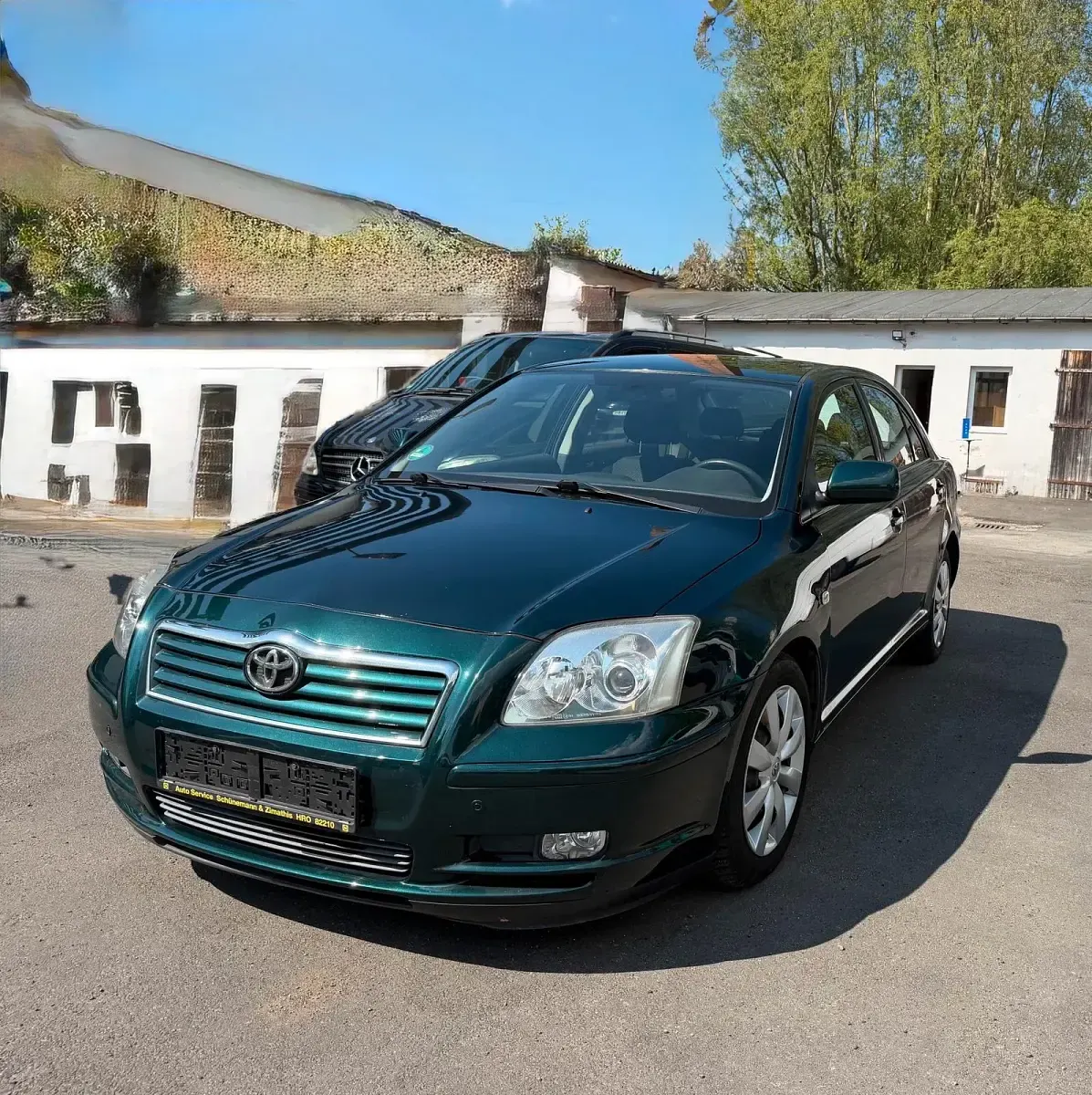 Gebraucht Toyota Avensis 129 PS (94 kW) 2004 Grün Limousine