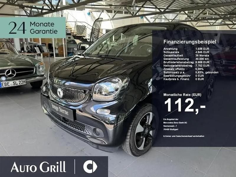 Karosserie in black Gebraucht 2020 Smart ForFour Electric Drive Limousine | 9.270 € (Fairer Preis) - Bild 1/4