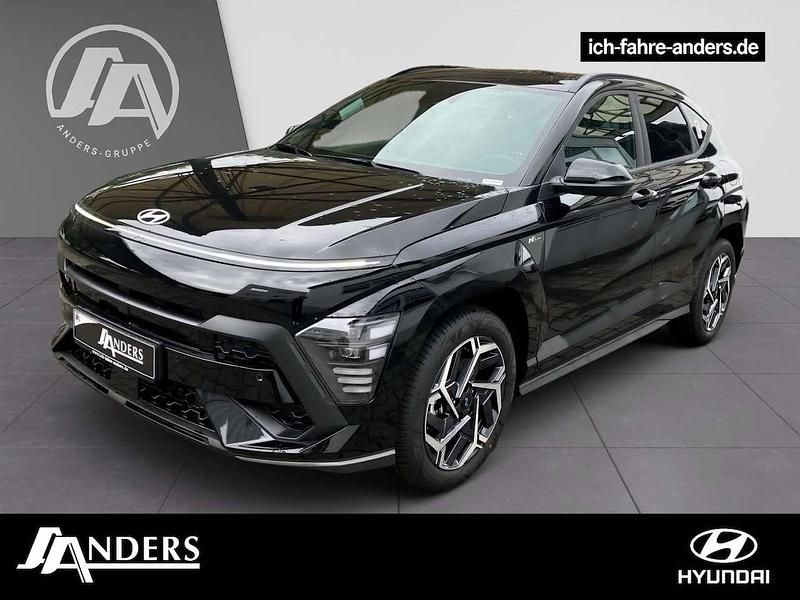 Abyss black Neu 2025 Hyundai Kona N Line SUV | 28.544 € (Guter Preis) - Bild 1/3