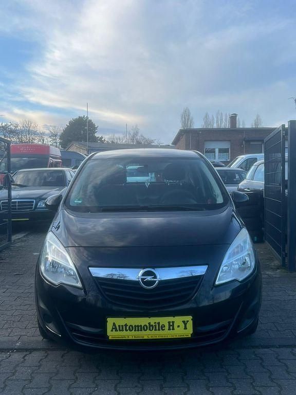 Gebraucht Opel Meriva Edition 110 PS (80 kW) 2011 Schwarz Van / Kleinbus