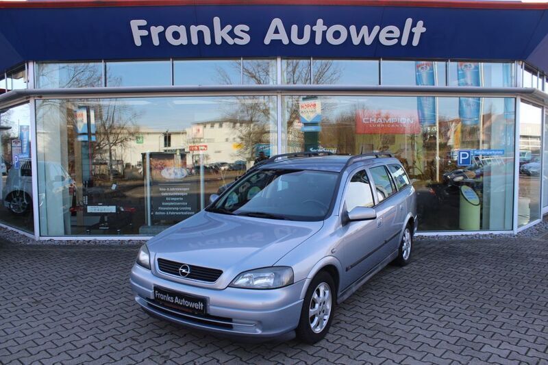 Silber Gebraucht 2003 Opel Astra Comfort Kombi | 2.990 € (Teuer) - Bild 1/4