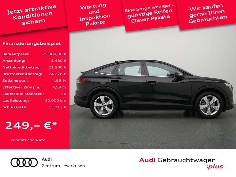 Gebraucht Audi Q4 e-tron 125 kW (170 PS) 2022 Mythosschwarz SUV