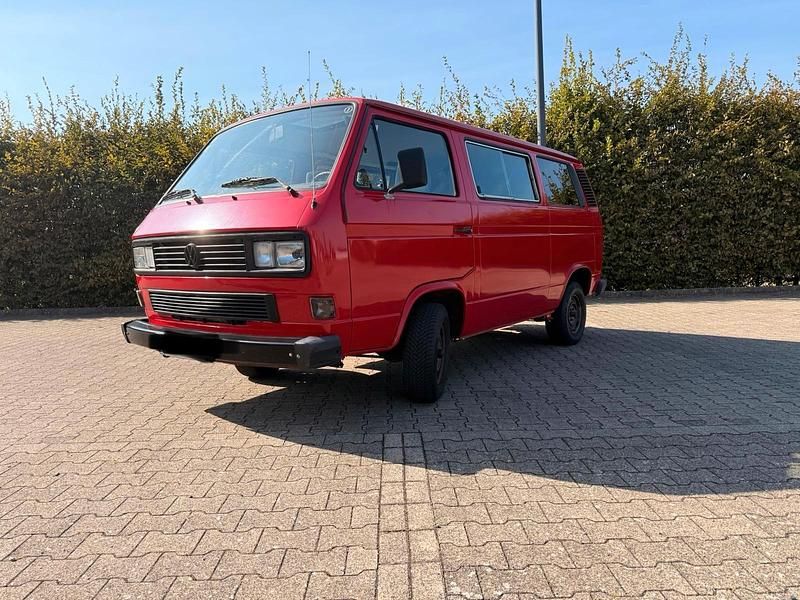 Rot Gebraucht 1990 VW T3 Van | 13.800 € - Bild 1/4