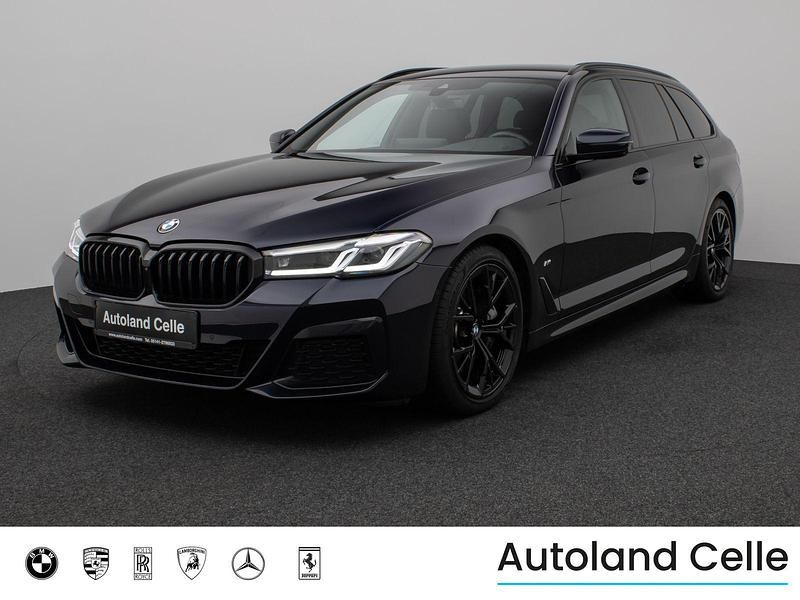 M carbonschwarz metallic schwarz Gebraucht 2023 BMW 530 M Sport Limousine | 46.499 € (Guter Preis) - Bild 1/4