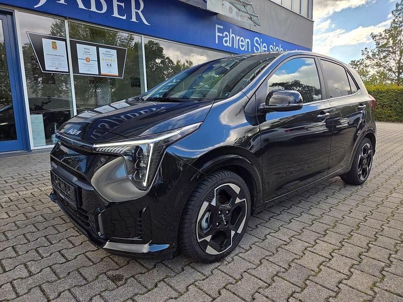 Aurora black Gebraucht 2024 Kia Picanto Launch Edition Kleinwagen | 18.489 € (Fairer Preis) - Bild 1/4