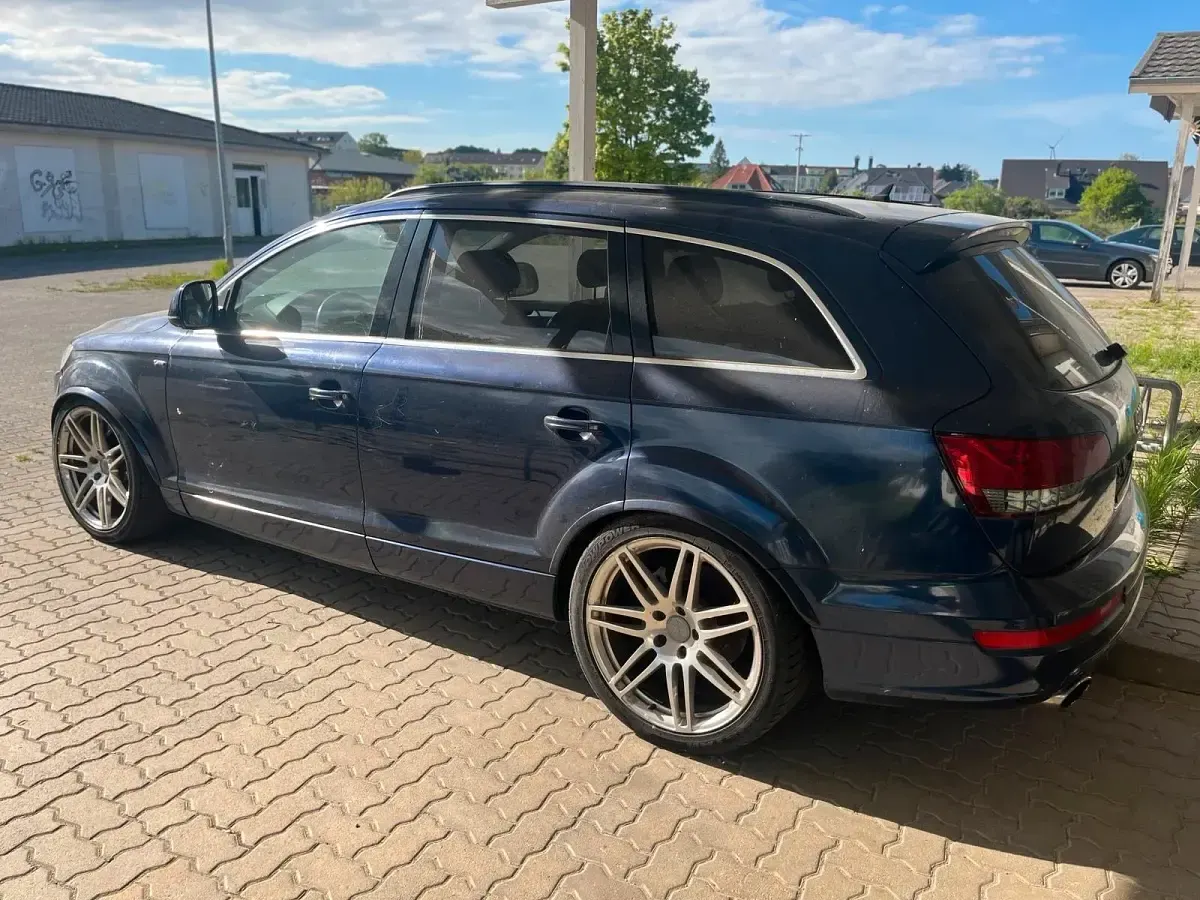 Brugt Audi Q7 S-line plus 2008 Blå SUV