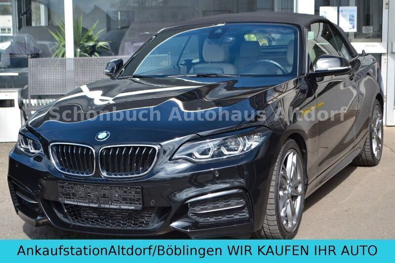 Schwarz metallic Gebraucht 2016 BMW M235 Sport Line Cabrio | 22.990 € (Guter Preis) - Bild 1/4