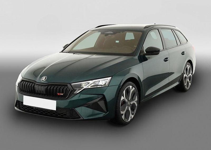 Amazonas grün metallic Neu 2025 Skoda Octavia RS Kombi | 42.795 € (Fairer Preis) - Bild 1/4